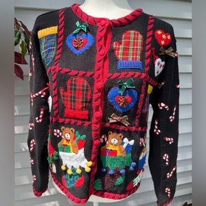 Women’s Designers Originals STUDIO Merry Christmas Sweters Size P/M